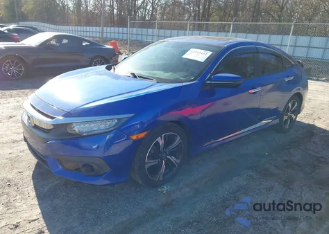 2017 Honda Civic Touring from USA, damaged, VIN 19XFC1F9XHE211464